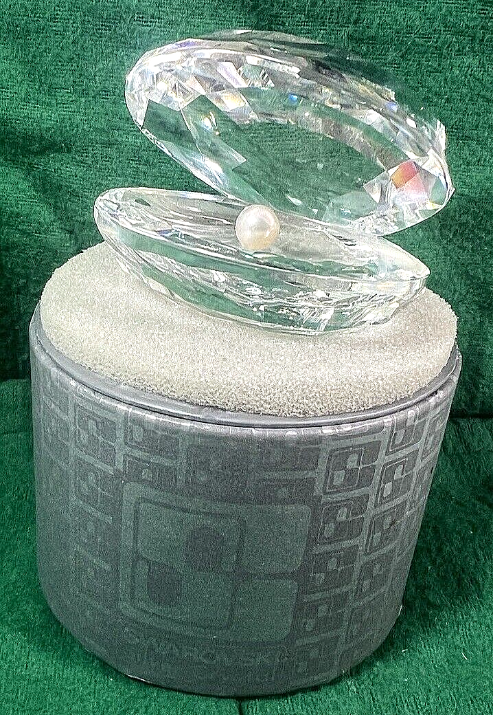 Swarovski Crystal Figurine SHELL WITH PEARL 014389 / 7624 055 | eBay