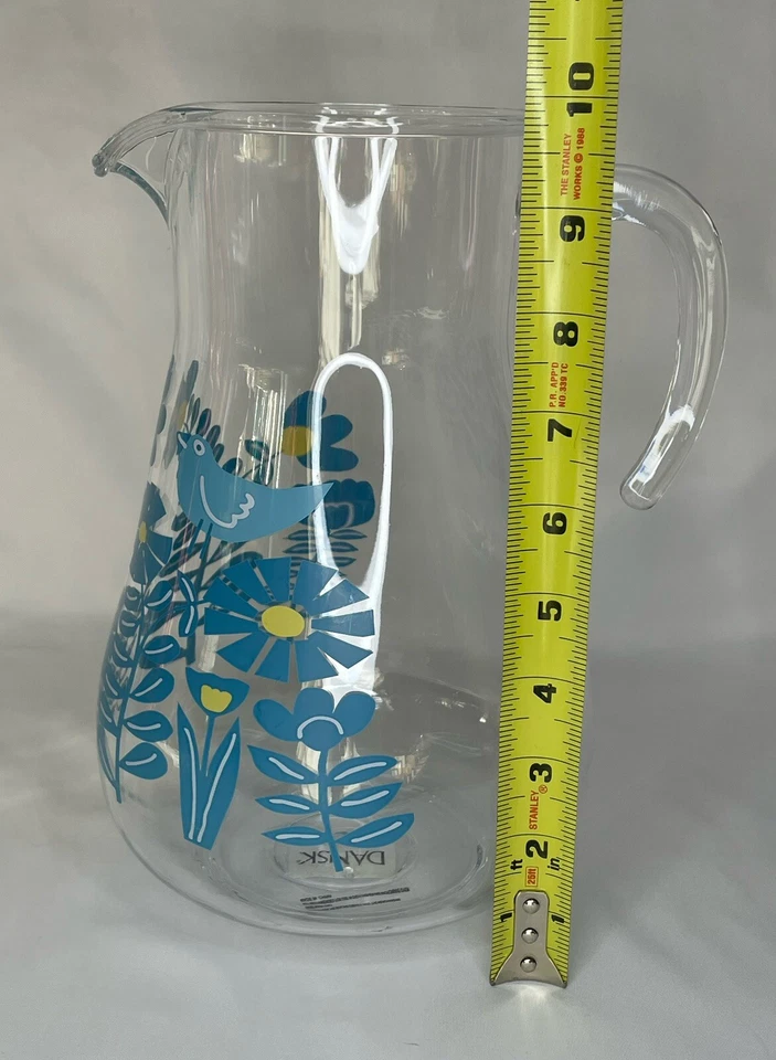 Jarra acrílica DANSK “Nordic Floral” 104 oz Foto 2 de 4