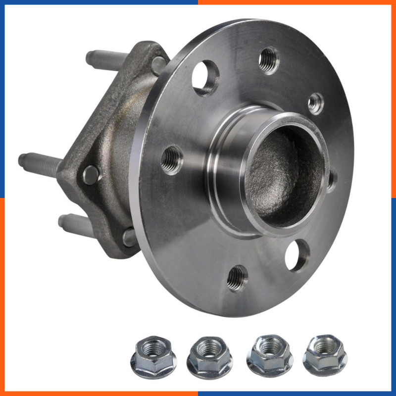 Moyeu de roue arrière en acier forgé de haute précision pour châssis OPEL 910129