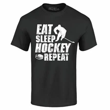 Eat Sleep Hockey Repeat T-shirt Hockey Shirts