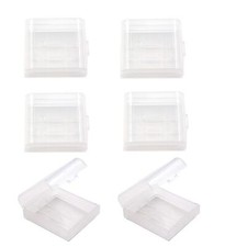 Storage Case Pack Of 6 Cr123a/16340 Battery Organizer Environmental Protection P