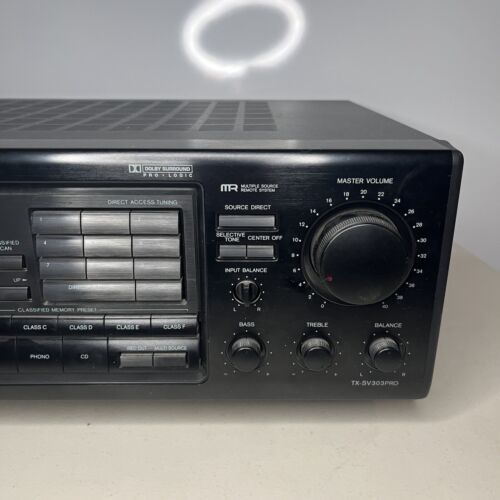 Vintage Onkyo TX-SV303PRO Stereo Receiver Audio Video Control - Tested Works! - Picture 4 of 11