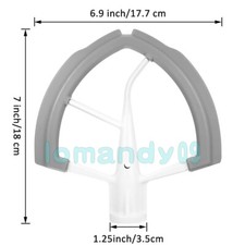 KFE6L Flex Edge Beater For KitchenAid 5.5-6 Quart Bowl-Lift Stand Mixers New