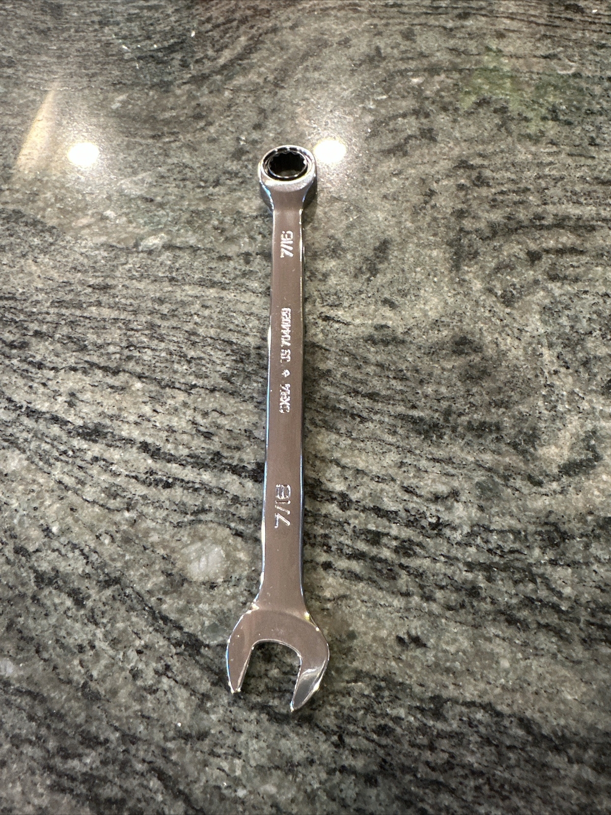 Snap-on OXR14 7/16&quot; Ratcheting Combination Wrench for sale online 