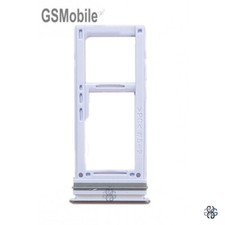 Bandeja Tarjeta Sim MicroSD Card Tray Holder Purple Samsung A52 5G A526 ORIGINAL