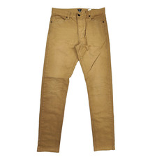 Abrand Men's Jeans Pants size W30 Brown Skinny Slim Button fly Casual Comfy VGC