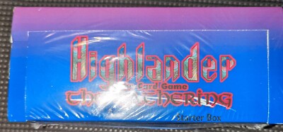 Highlander Tcg/Ccg 2nd Edition The Gathering Starter Box. Still Sealed. See Pics