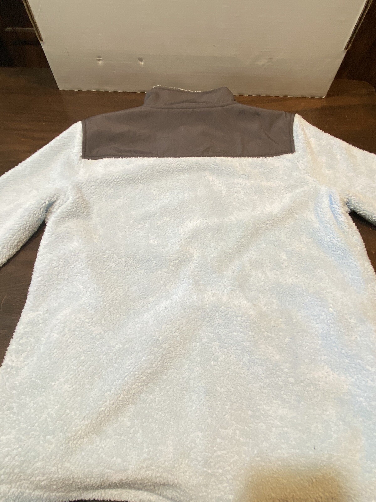 FILA Sport da uomo blu taglia L cerniera intera per esterni con tasche giacca in pile T624