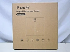 Letsfit Digital Bathroom Scale EB5636H NEW Sealed Box