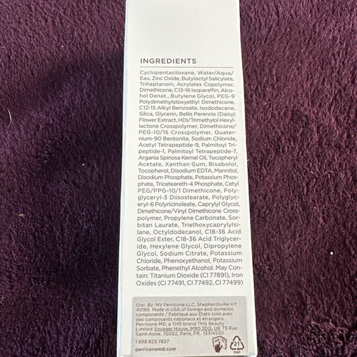 Perricone MD No Makeup fondotinta siero ampio spettro SPF20 nudo 30 ml - Foto 5 di 8