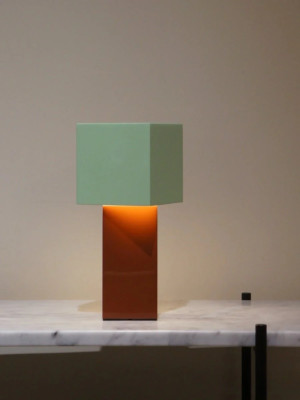 Geometric Dimmable Portable Table Lamp Bauhaus Pivot LED 2700K