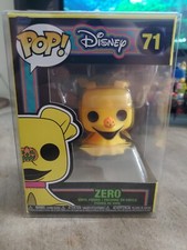 Funko POP! Disney - Nightmare Before Christmas Blacklight - ZERO #71 w/Protector