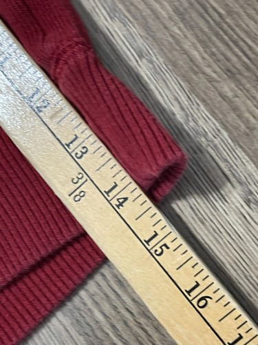 Paradise Collection Sweater, Men's Size XXL, Red, Pullover, Long Sleeve, 1/4 Zip - Picture 6 of 10