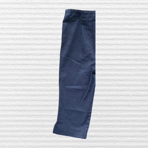Vintage Blue Girls Stretch Capri Pants Blue Vintage Made in USA Size 10 - Picture 8 of 11