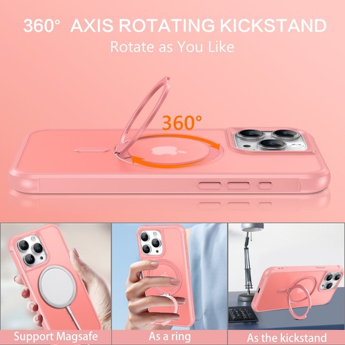 Funda para iPhone 16/15/14/13/12/11 Pro Max pesada a prueba de golpes con soporte magnético cubierta - Imagen 701 de 751
