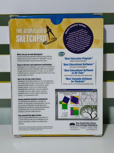 The Geometer's Sketchpad: Dynamic Geometry Software for Exploring Mathematics V4 - Picture 2 of 8