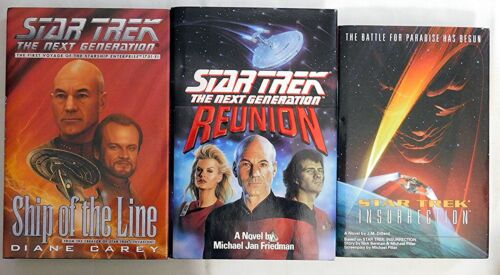 Star Trek Next Generation: Insurrection, Reunion, Ship of the Line, Hardcover