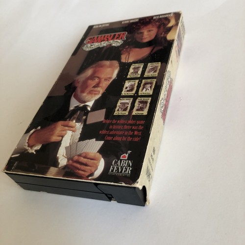THE GAMBLER RETURNS: THE LUCK OF THE DRAW (vhs) Kenny Rogers, Reba McEntire. VG - Picture 4 of 4