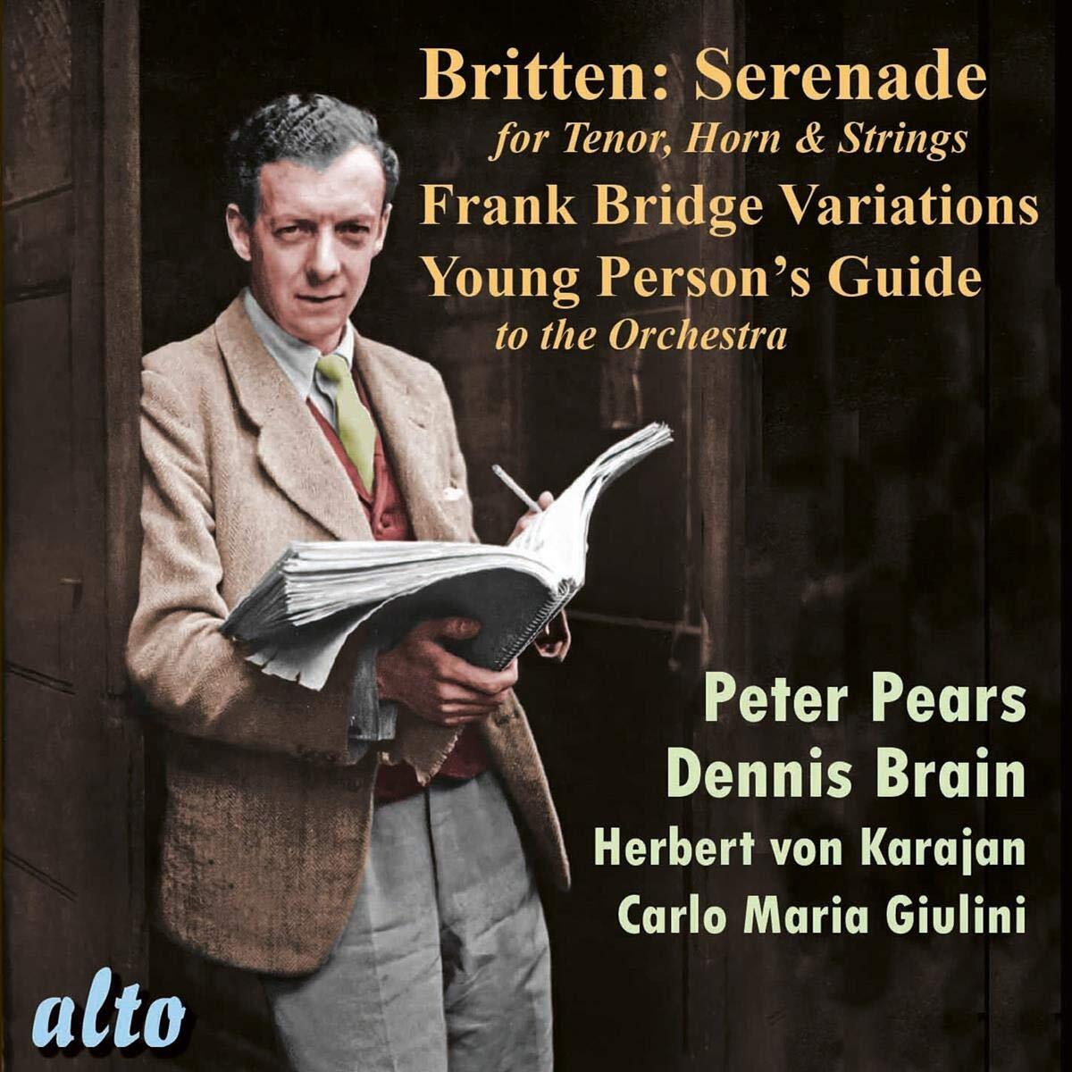 Pears Serenade for Tenor,Horn & Strings/+ (CD)