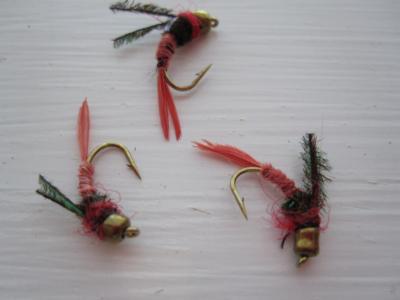 1 Dozzina Ninfe D16-1 Bead Head Dorsey's Mercury Pheasant Tail, Varie Misure - Foto 5