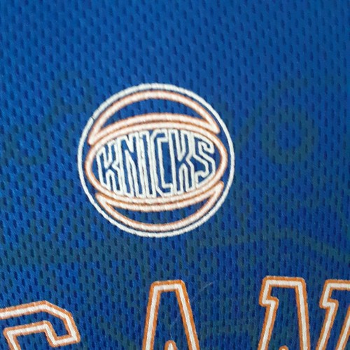 CAMICIA NEW YORK KNICKS MAJESTIC LINSANITY #17 TAGLIA LARGE - Foto 5 di 6