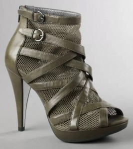 olive green heels