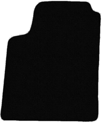 Velour Schwarz Fußmatten, FAHRER Teppich für Lancia Delta III 5t H/B 2008-2014 1