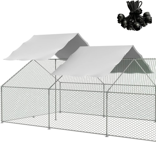 Easy Install Waterproof Chicken Coop Canopy - Ideal for Medium and Large Breeds - Picture 3 of 10