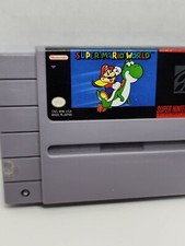 Super Mario World Game Super Nintendo SNES Game Cartridge Only Vtg Nintendo 
