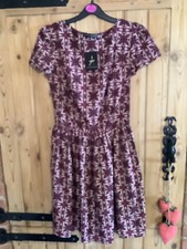 TEA DRESS FIT AND FLARE BY ATMOSPHERE SIZE 6 BRAND NEW WITH TAGS