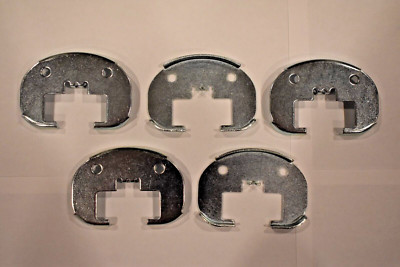 5x Kenlin Rite Trak II Drawer Guide 158 168 Metal Support Plate, Made in USA!