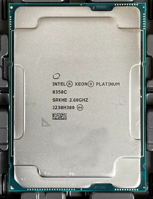 Intel Platinum 8350C 36Cores 72Threads 2.60GHz TDP-240W LGA4189 CPU Processor