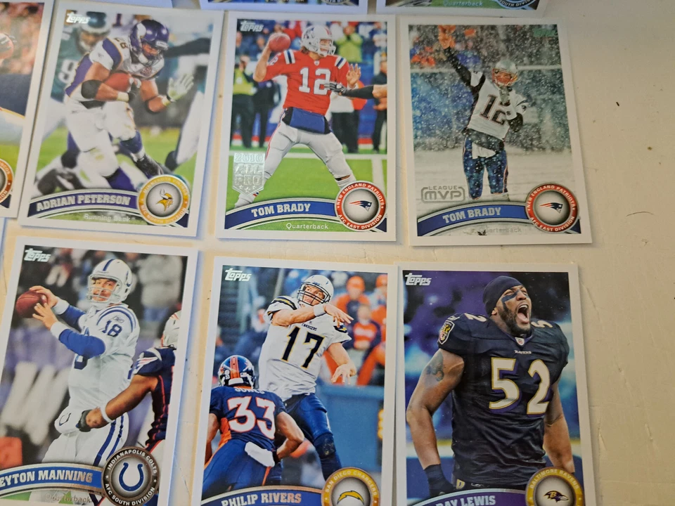 Juego de fútbol americano Topps 2011 sin SP - Kaepernick Murray J.J. Watt radiocontrol más extras Foto 4 de 4