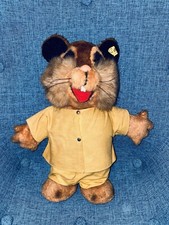12 STEIFF Hamster Bank Mascot Made In Germany Toy Stuffed Animal Vintage
