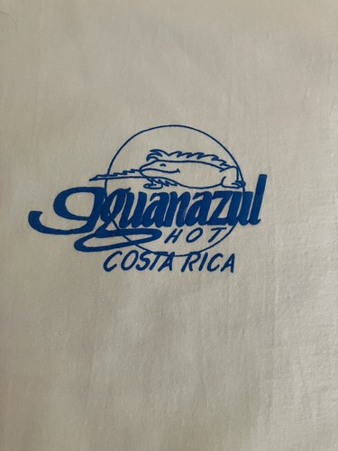 Vtg Costa Rica Iguana Iguanazul Hot T-Shirt Mens Size L Single Stitch Lizzard - Picture 6 of 13