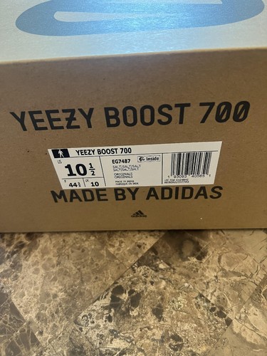 Adidas Yeezy Boost 700 Shoes Salt Gray EG7487 Men's Size 10.5 NEW IN BOX - Picture 15 of 15