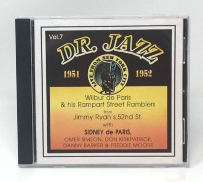 CD Compact Disc Dr Jazz Volume 7 Wilbur de Paris & His Rampart Street Ramblers