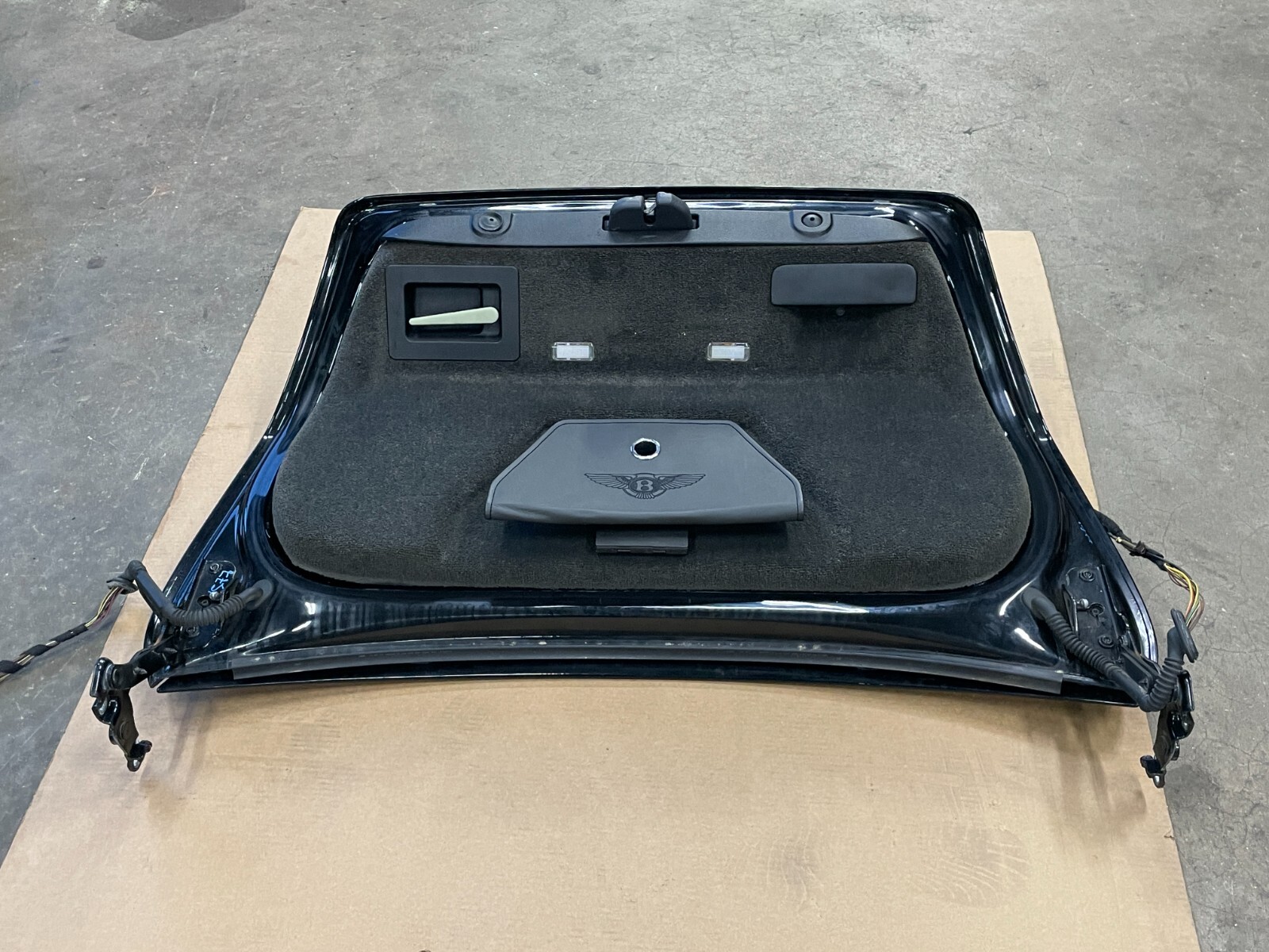 2003-2007 Bentley Continental GT Rear Trunk Lid Shell Panel Black 1577 OEM