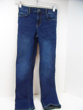 Place Boys Youth Blue Denim Straight Blue Jeans Stretch Extendable - Size 12