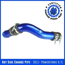 Sinister Diesel Hot Side Charge Pipe for 2011+ Ford Powerstroke 6.7L