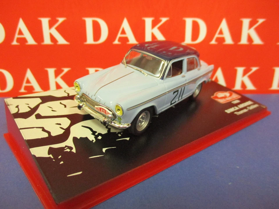 Die cast 1/43 Modellino Auto Simca Aronde Rally Monte Carlo 1959 - Immagine 2 di 4