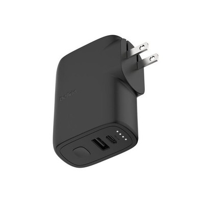 Belkin BoostCharge Hybrid Wall Charger 25W + Power Bank 5K - Brand New