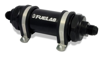 Fuelab Fuel Filter - Universal In-Line Fuel Filter, Long
