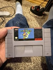 Super Mario World SNES Super Nintendo Original Game Tested Working & Authentic