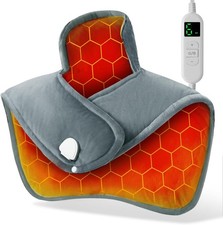 Heating Pad for Neck and Shoulders and Back Electric Heating Pad for Pain Relief