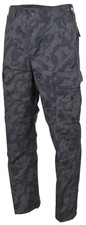 MFH US Kampfhose Einsatzhose BDU Rip Stop Night-Camo