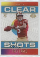 2021 Panini Illusions Clear Shots Light Blue 16/299 Trey Lance #CS-18 o8g