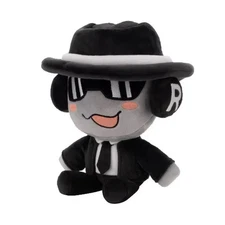 Forsaken Chance Plush Toy Game Figure Doll Sitting Men Plushie In Suits Kid Gift
