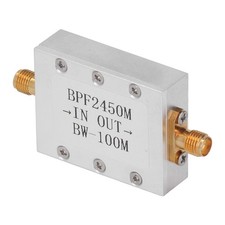 Bandpass Filter 2.4G 2450MHz Low Loss SMA Interface Bandpass Filter Module For