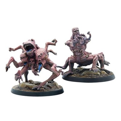 FALLOUT WW SUPER MUTANTS CENTAURS Miniaturen und Modellierung Modiphius